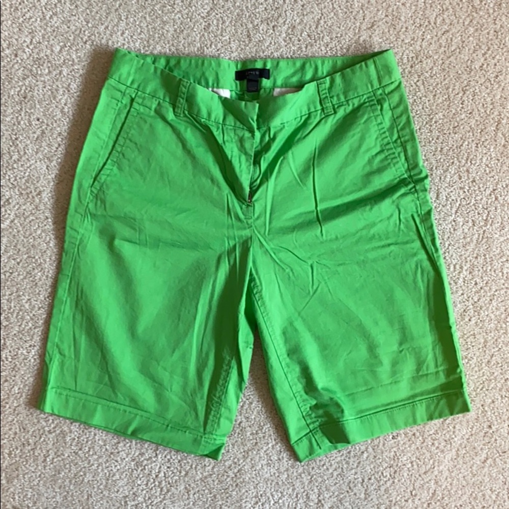 JCrew shorts.  Can be worn long or rolled.